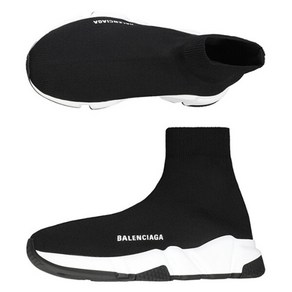 BALENCIAGA (명품) 23FW 645056 W2DBQ 1015 남성 스피드러너 블랙 화이트