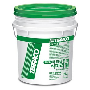 테라코 테라코트 사하라 친환경 외부 마감재 25kg, TK-509 살구색, 1개