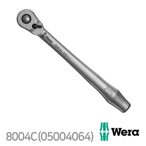 WERA 자이클롭 자동 라쳇 핸들 8004C 05004064, 1개