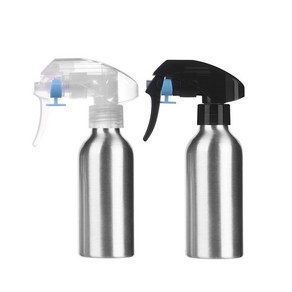 [묶음 1-10개] 알루미늄용기 미니건(L/S형)/초미세건 스프레이 30-500ml 허브스프레이공병, 100ml, 10개, 초미세건스프레이 검정캡