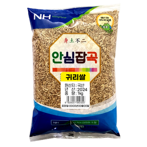 귀리 1kg/ 국산/ 2024년산 햇곡, 1개, 1kg