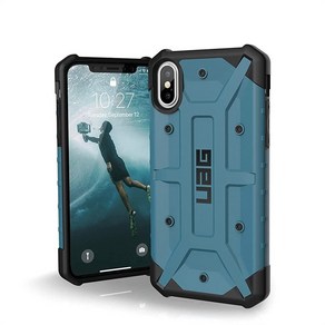 URBAN ARMOR GEAR UAG iPhone Xs/X [5.8인치 스크린] 케이스 플라즈마 (Plasma) 견고함 충격 방지 군용 낙하 테스트 완료 보호 커버 코발트, Pathfinde - Slate