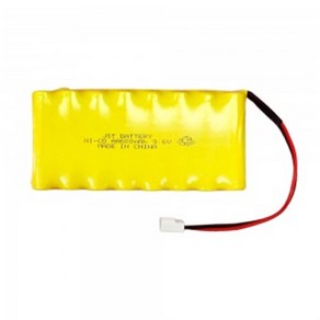 [예비전원 소방용배터리] JST Ni-CD 1x8 9.6V 600mAh, 1개