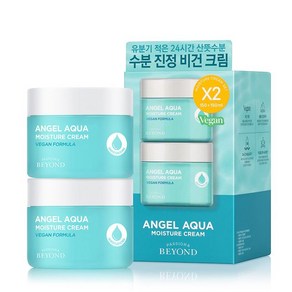 비욘드 엔젤아쿠아 수분진정크림 150ml 1+1 기획세트, 2개