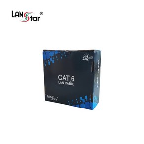 LANsta UTP 랜선 제작 롤 케이블 Cat.6 랜케이블 100M LS-6UTP-100MGE, 1개