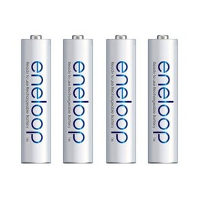 [파나소닉] [충전지] Eneloop 에네루프 [800mAh/AAA형/4알], 1개