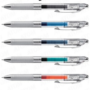 Pentel 에너겔 인프리 볼펜 10개 세트, BL77TL 0.7mm 블랙 10개 세트, 1개