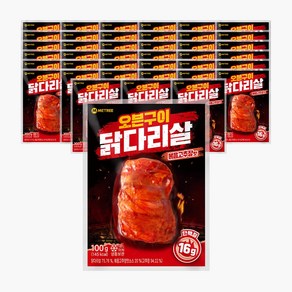 미트리 오븐구이 닭다리살 볶음고추장맛, 40개, 100g