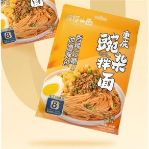 중국 유니일면 충칭완자면 비빔면, 170g, 1개