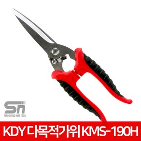 KDY 다목적 가위 KMS-190H, 1개