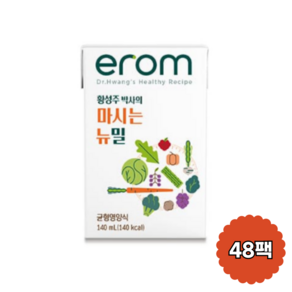 이롬황성주 마시는 뉴밀 140ml 48팩(2박스), 48개