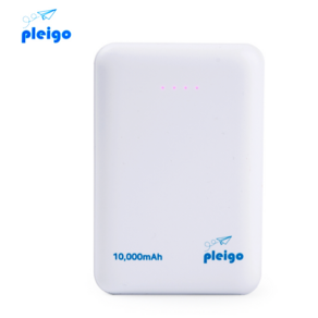 액센 보조배터리 10000mAh USB, B112, 화이트