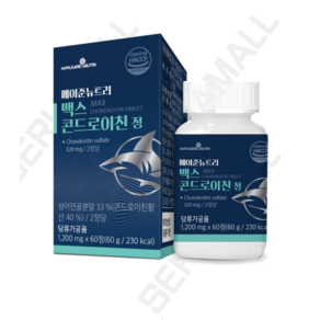 메이준뉴트리 맥스 콘드로이친 정 1200mg 60정