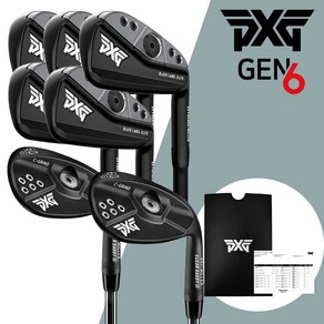 PXG 다크 아이언세트 젠6 0311슈가대디2 웨지 피엑스지 중급자용