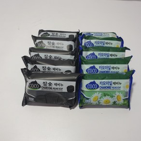 성원 화장품 참숯 때비누 카모바일 비누, 150g, 10개