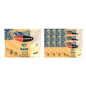 푸드올마켓_ 팜프리츠 매쉬 1kg /으깬감자/냉동 한박스 (1kg x 12ea)-아이스박스무료, 12개