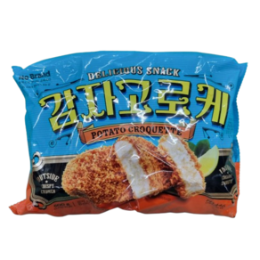 [노브랜드] 1인가구 감자고로케 600g 아이스박스포장 /냉동식품, 1개