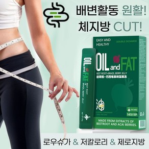 다이어트 보조제 비트뿌리 아사이베리 쾌변 / 다이어트 젤리 로우슈가 저칼로리 식이섬유 밸런스, 1개, 140g