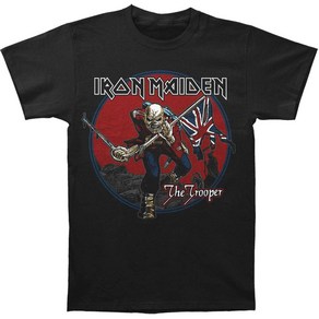 ROCKPANDA Iron Maiden Trooper Red Sky 반팔티