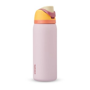 Owala FeeSip 스포츠 및 여행용 빨대 포함 단열 스테인리스 스틸 물병 BPA 프리 스포츠 물병 946.4ml(32온스) 캔디 스토어, Candy Stoe, 1개