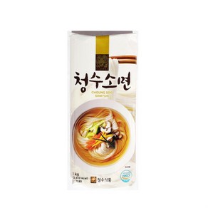 중면국수 FK 소면(청수 1K) 국수 쌀국수 소면국수 중면국수 쫄깃국수 부드러운소면 중면 메밀국수 콩국수 면사리, 1kg, 1개