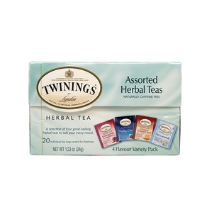 Twinings 어쏘티드 허벌 티 20 티백, 1개