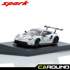 스파크 1:64 포르쉐 911 RSR-19 No.92 포르쉐 GT Team 르망24시 2021 LMGTE Po Class 3위 - Y272, 1개