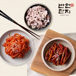 마늘쫑무침1kg+진미채무침1kg, 1세트, 2kg