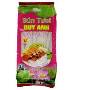 베트남 두이안 라이스버미셀리 BUN TUOI RICE VERMICELLI 분투이 쌀국수 1mm, 300g, 2개