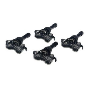 닛산 르노 인피니티 407004CB0B 407004CB0A 에 맞는 4Pcs TPMS 타이어 압력 모니터, Black, 1)Black, 4개