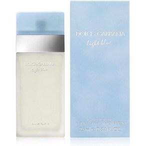 일본직발송 6. DOLCEGABBANA(ドルチェ＆ガッバーナ) 돌체가바나(DG) 라이트 블루 EDT SP 25ML(병행 수입품, 25ml, 1개