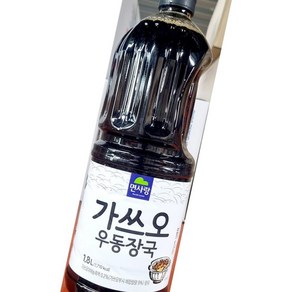 면사랑 우동액 가쓰오 우동 장국 다시 오뎅 국물 1.8L, 1개