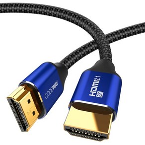 [CODEWAY] HDMI 2.1 케이블 프리미엄 블루메탈 CS21HH5M0 [5m]