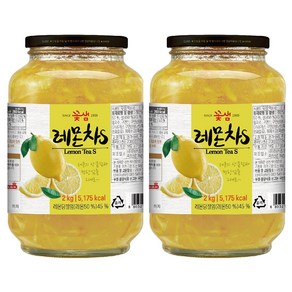 꽃샘 레몬차 2kg + 2kg, 1개입, 2개