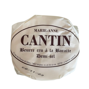 MARIE-ANNE CANTIN 마리안느 깡탕 수제 버터 가염버터, 125g, 2개