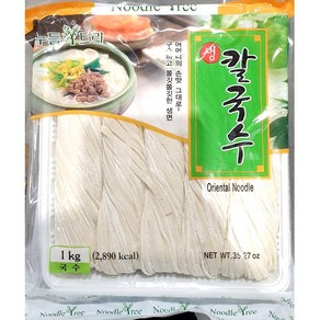 칼국수 생 누들트리 1kg 칼국수면 대용량 업소용 생면, 1개