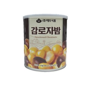 대두식품 감로자밤 통밤 3.5kg, 1개