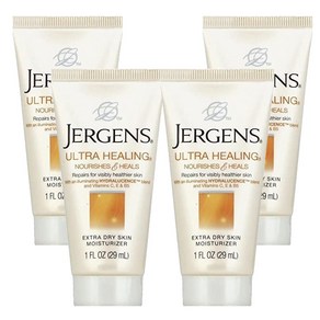 Jegens 저겐스 울트라 힐링 엑스트라 드라이 모이스처라이저, 4개, 29ml