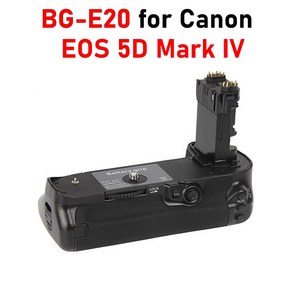 EOS 5D Mak IV 수직 배터리 그립 5DIV 5D4 용 BGE20, 단일옵션, 1개