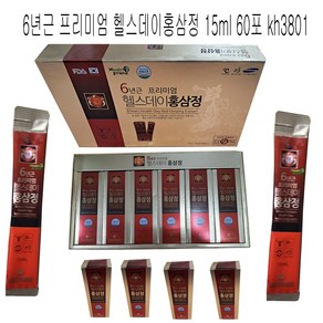 6년근 프리미엄 헬스데이홍삼정 15ml 60포 kh3801, 1박스