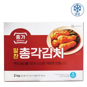 종가집 알찬 총각김치, 1개, 2kg