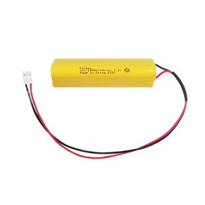 포레소 소방용 배터리 3+3 AA 7.2V 900mAh 예비전원 3핀 검빨