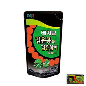 베지밀 검은콩과검은참깨 파우치 190ml x 45팩, 45개