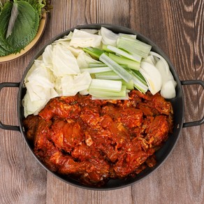 까칠한박여사 국내산 순살 춘천 닭갈비 초간단 밀키트 500g, 2개