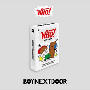 개봉앨범 포토카드 없음 / 보이넥스트도어 (BOYNEXTDOOR) - 1st Single WHO (WHO ve.)