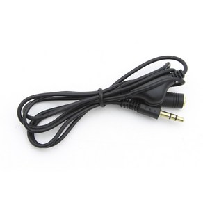 Coms [ND792] Coms 스테레오 연장 케이블 (3.5MF/볼륨조절 휠) 1M, 1개