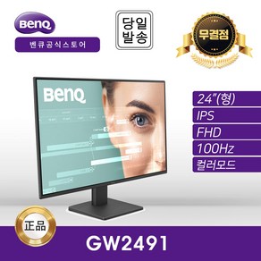 -공식- BenQ GW2491 아이케어 무결점 모니터 (IPS/FHD/100Hz), GW2491-L, 60cm