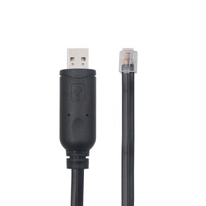 USB to RS232 RJ12 6P6C 네트워크 직렬 콘솔 라우터 어댑터 플러그 변환기 케이블 FTDI 칩 지원 Win10, [01] 옵션1