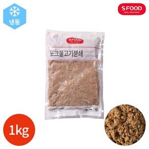 에스푸드 포크 불고기 분쇄 1kg, 1개