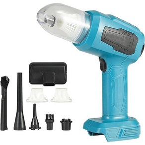 휴대용 자동차 진공 청소기 무선 핸드 헬드 먼지 떨이 Makita 18V 배터리 용 바닥 카펫 헤어 청소용 전기 공기 송풍기, No Battey, 1개